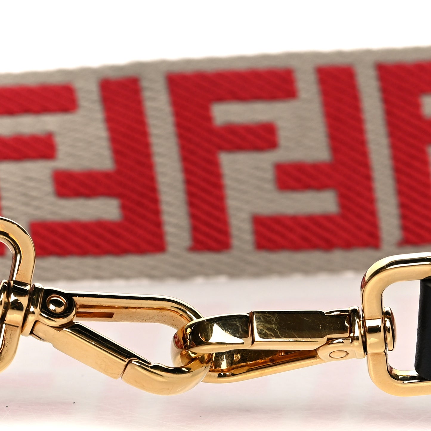 Canvas Calfskin FF 1974 Strap You Red