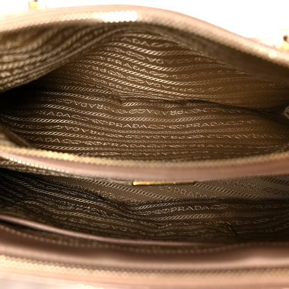 Prada Saffiano Small Galleria Double Zip Tote Cammeo 7 of 16