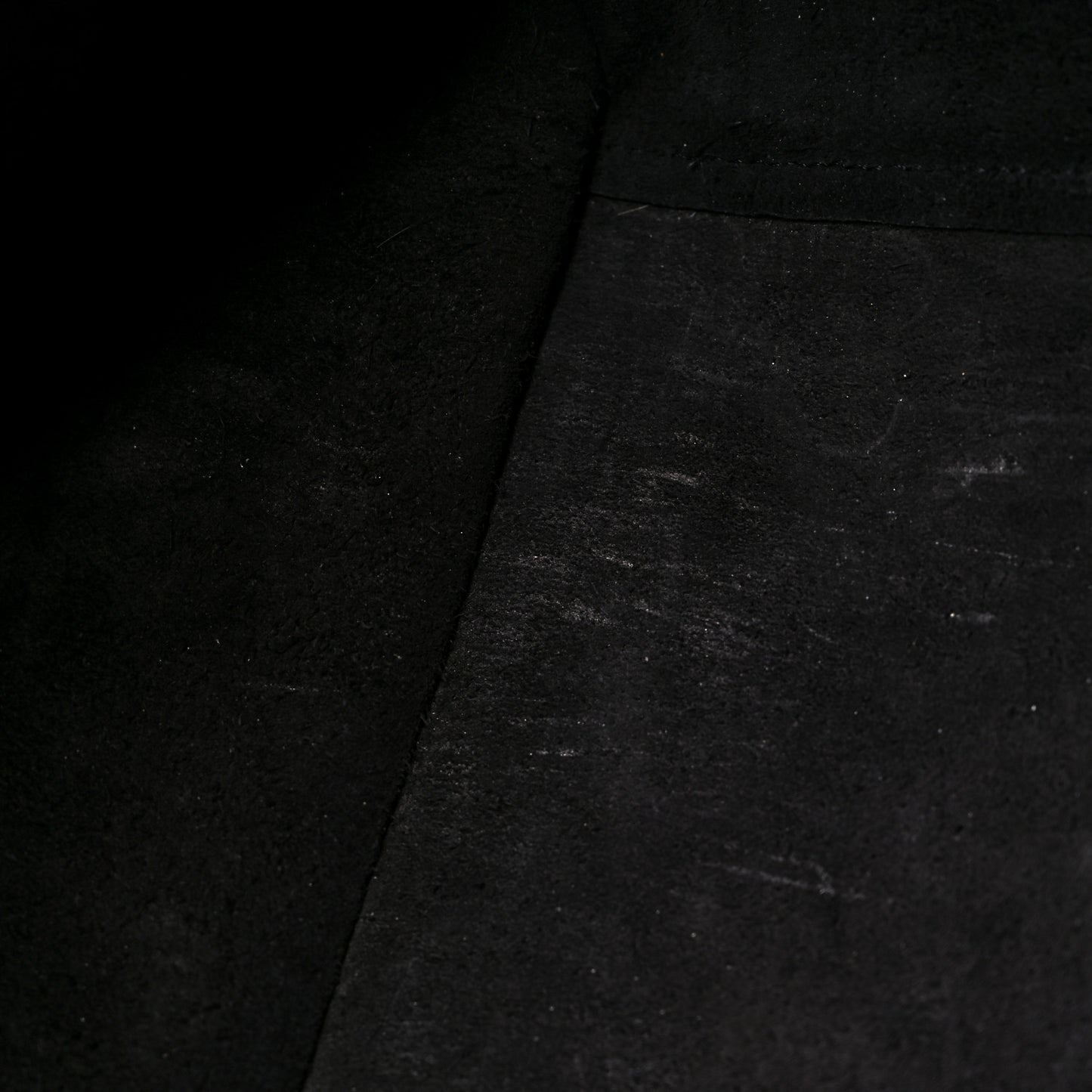 Supple Grained Calfskin Medium Big Bag Black