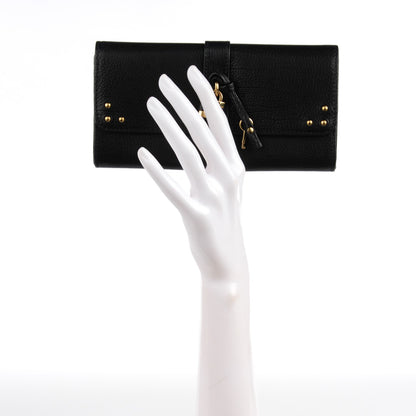 Chloe Calfskin Aurore Wallet Black 2 of 8