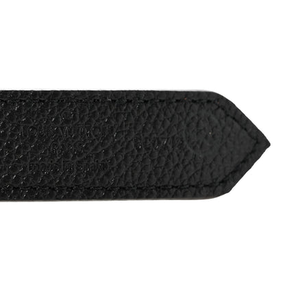 Louis Vuitton Monogram Calfskin 20mm LV Circle Reversible Belt 85 34 Black 7 of 8
