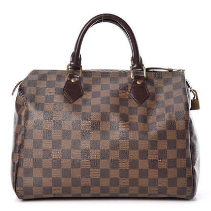 Louis Vuitton Damier Ebene Speedy 30 1 of 17