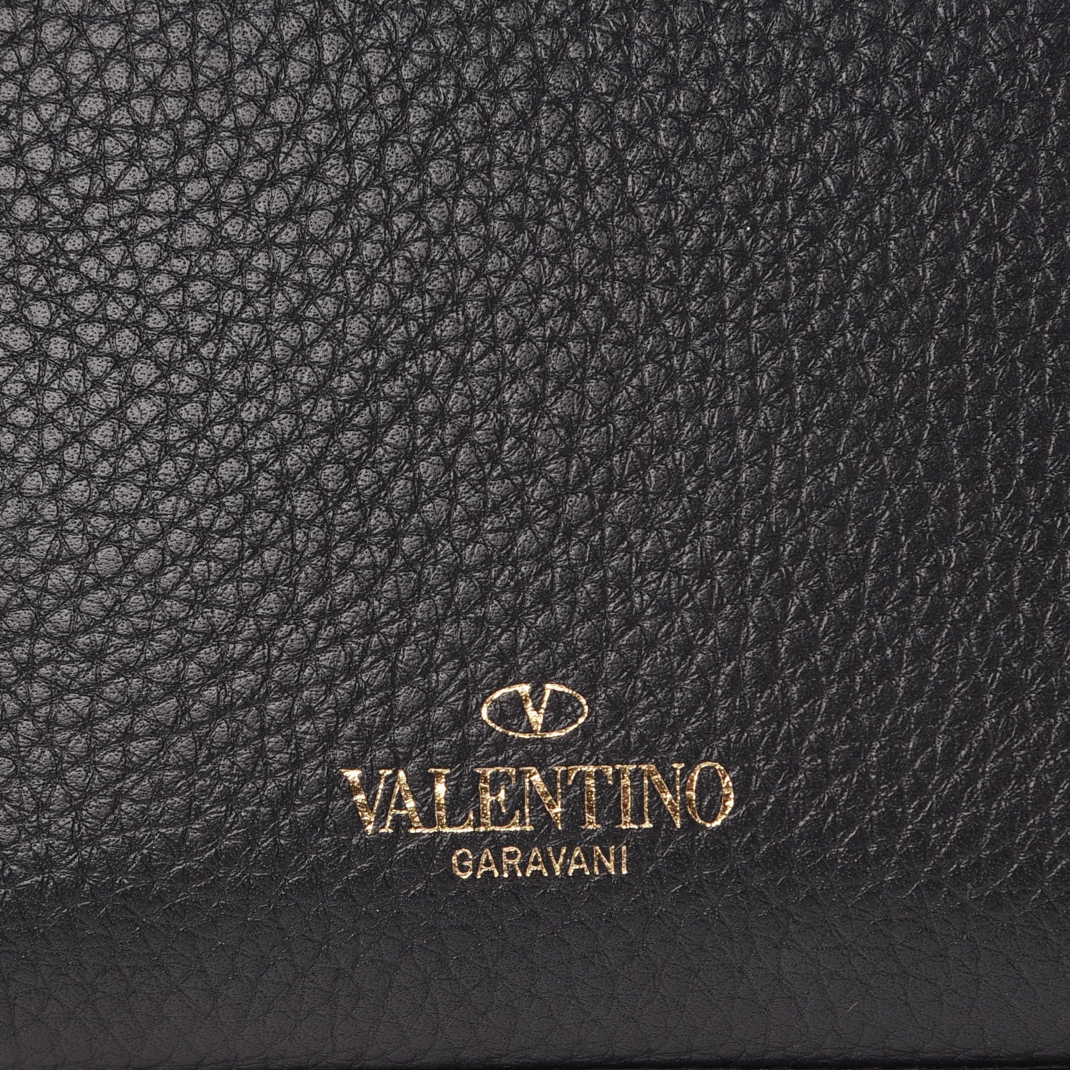 Valentino Garavani Pebbled Calfskin Medium Rockstud Flip Lock Crossbody Bag Black 7 of 9