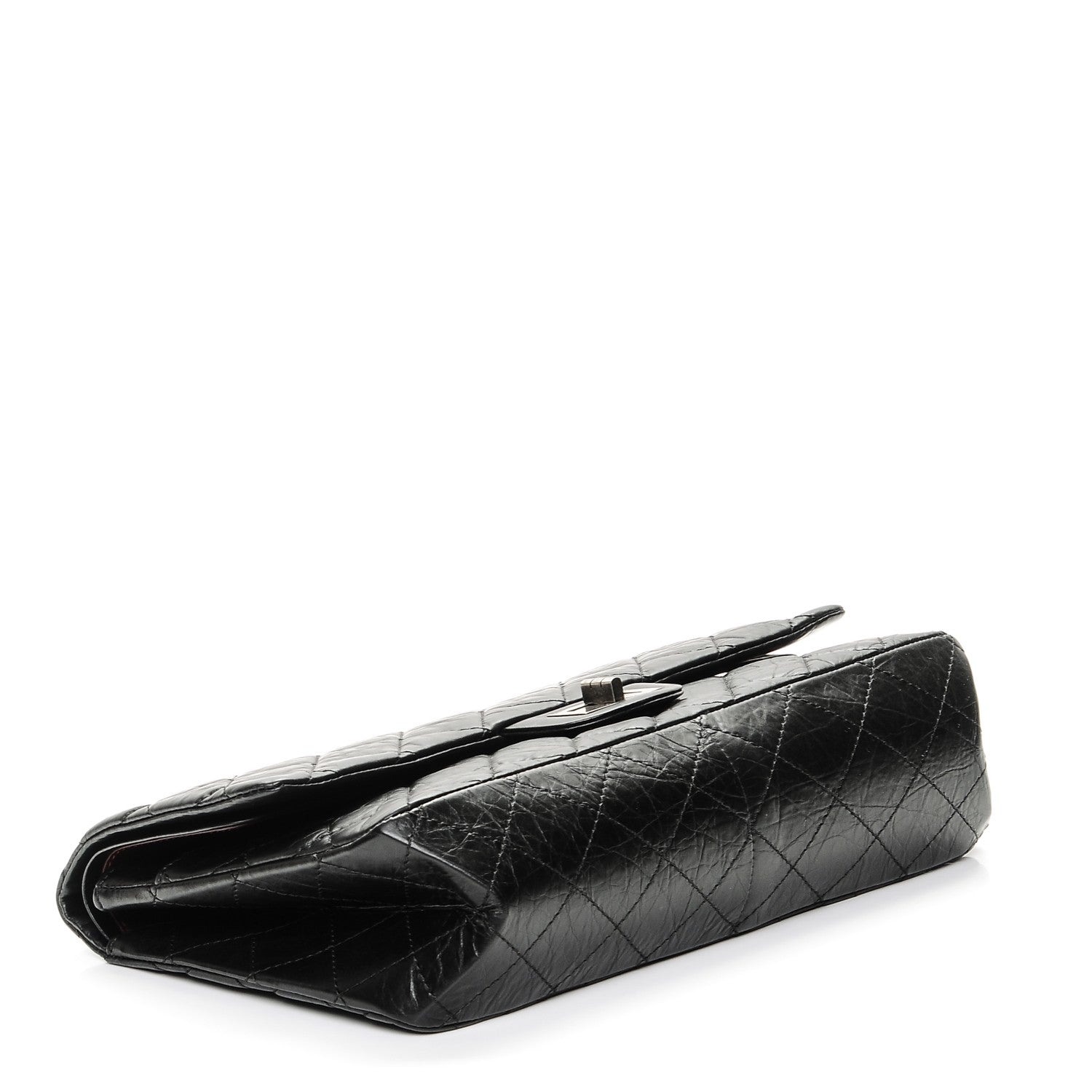 Chanel Aged Calfskin Quilted 2.55 Reissue 227 Flap Black 4 of 7