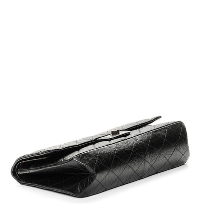 Chanel Aged Calfskin Quilted 2.55 Reissue 227 Flap Black 4 of 7