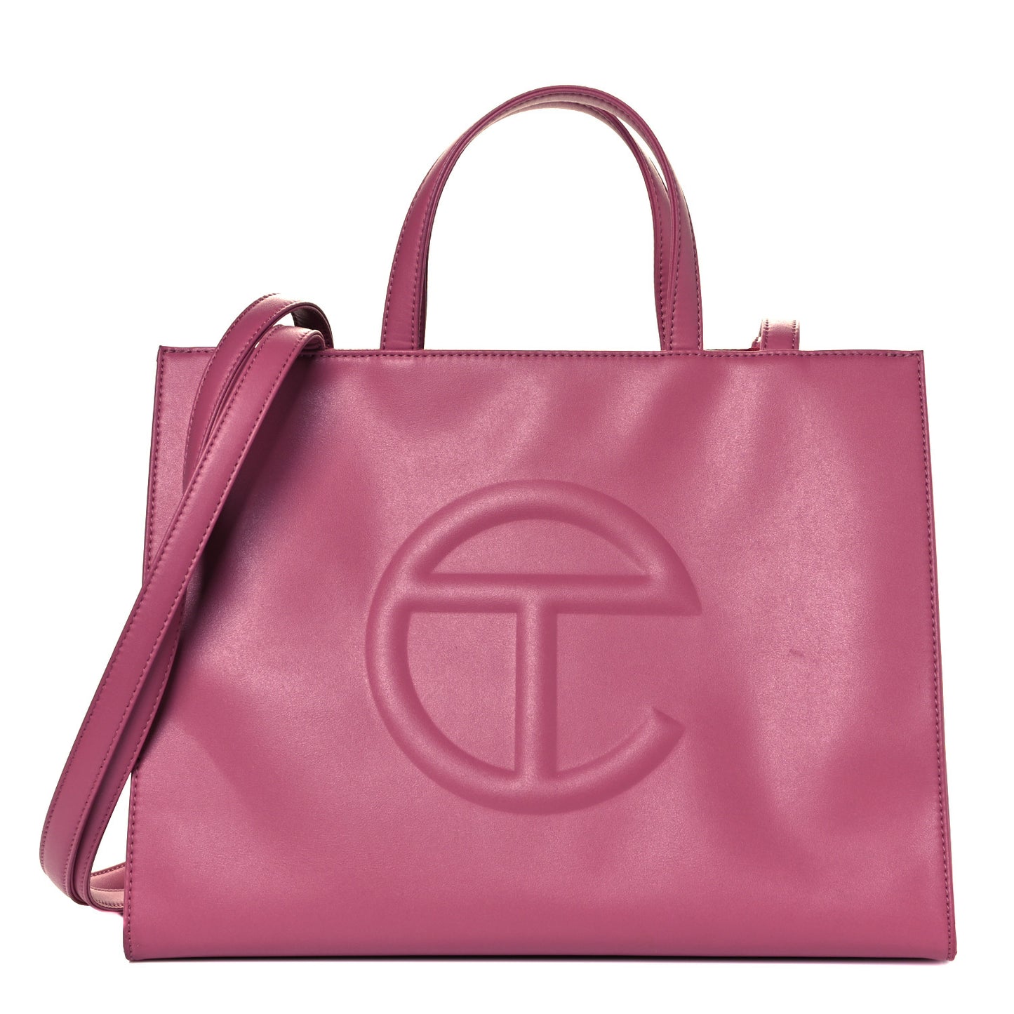Vegan Leather Medium Shopping Bag Corned Beef