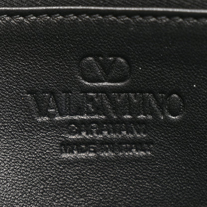 Valentino Garavani Calfskin Quilted Vlogo Small Top Handle Shoulder Bag Black 6 of 10