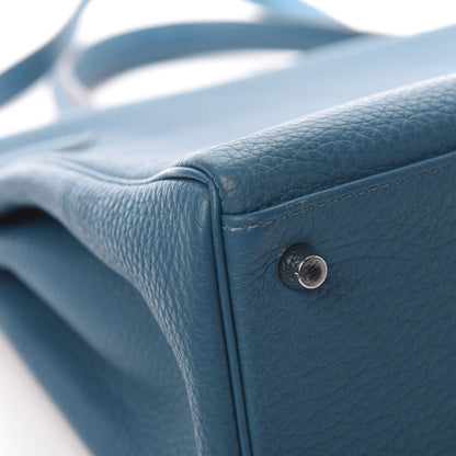 Hermes Togo Kelly Retourne 35 Cobalt 13 of 14