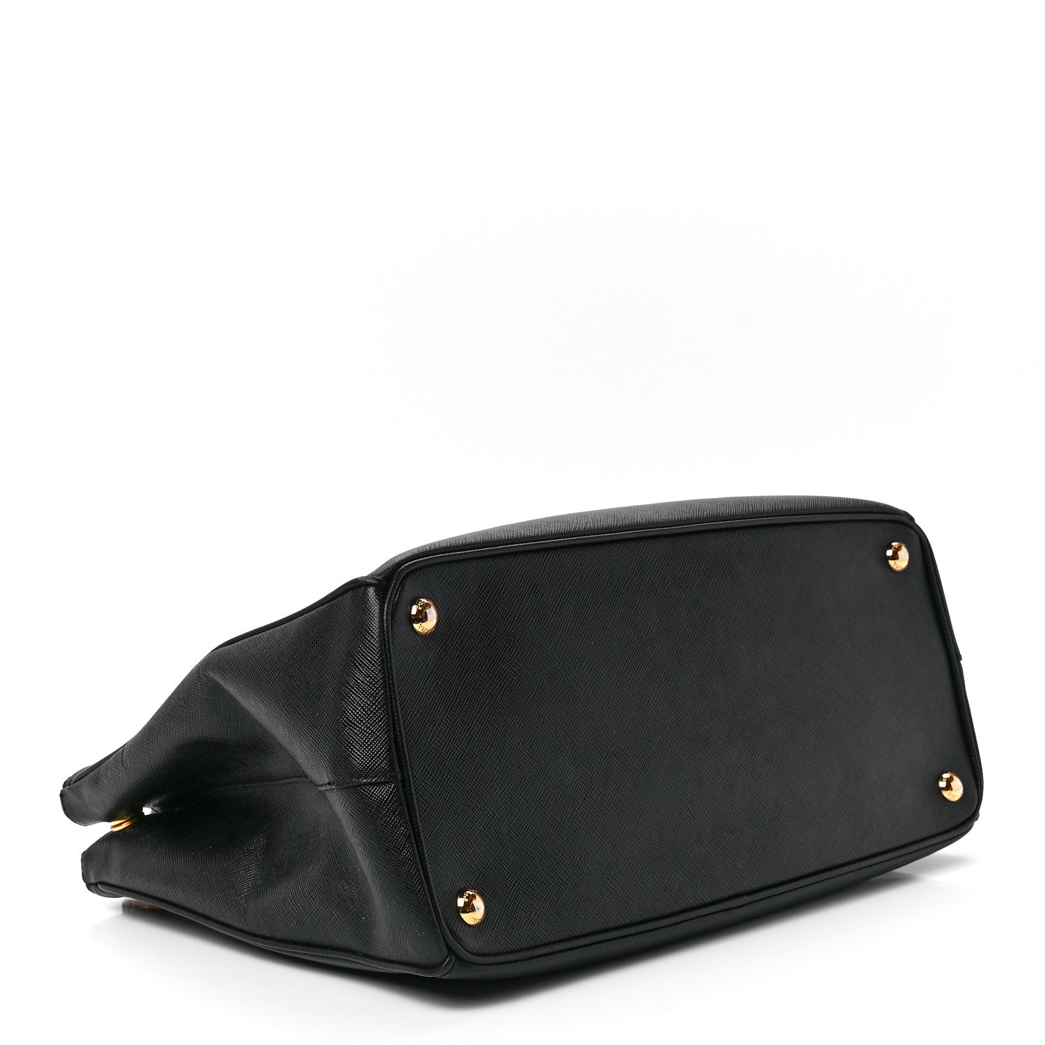 Prada Saffiano Medium Galleria Double Zip Tote Black 4 of 13