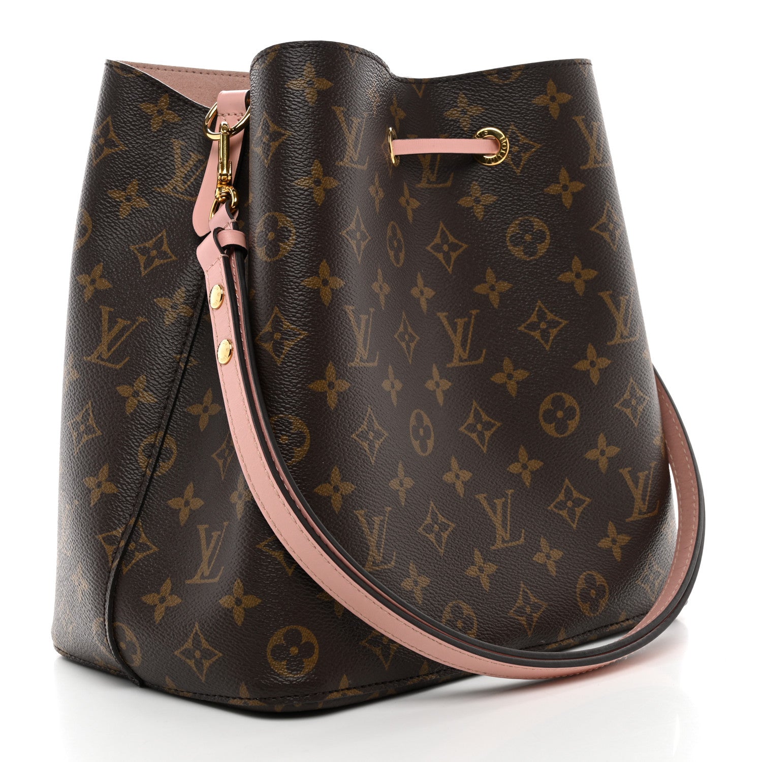 Louis Vuitton Monogram Neonoe MM Rose Poudre 3 of 10