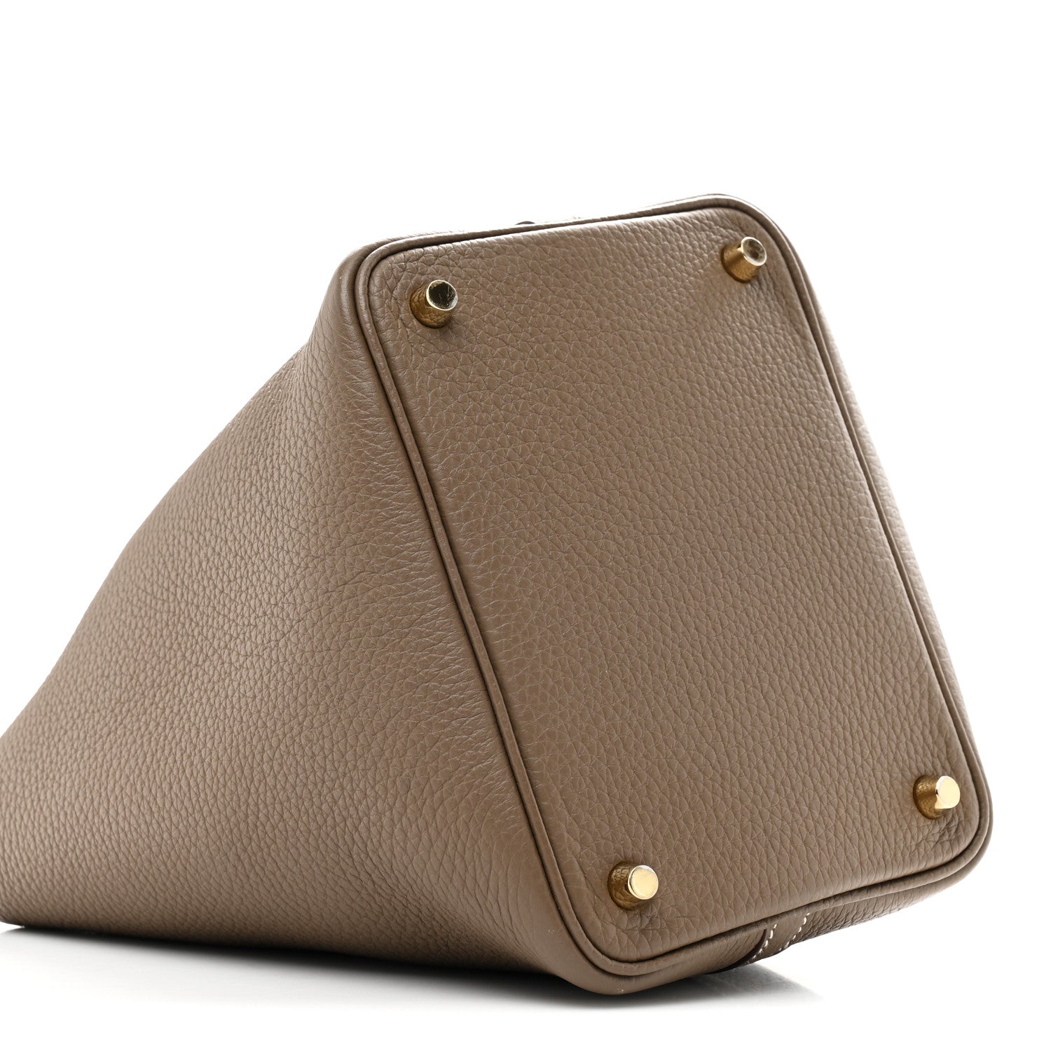 Hermes Taurillon Clemence Picotin Lock 18 PM Etoupe 8 of 10
