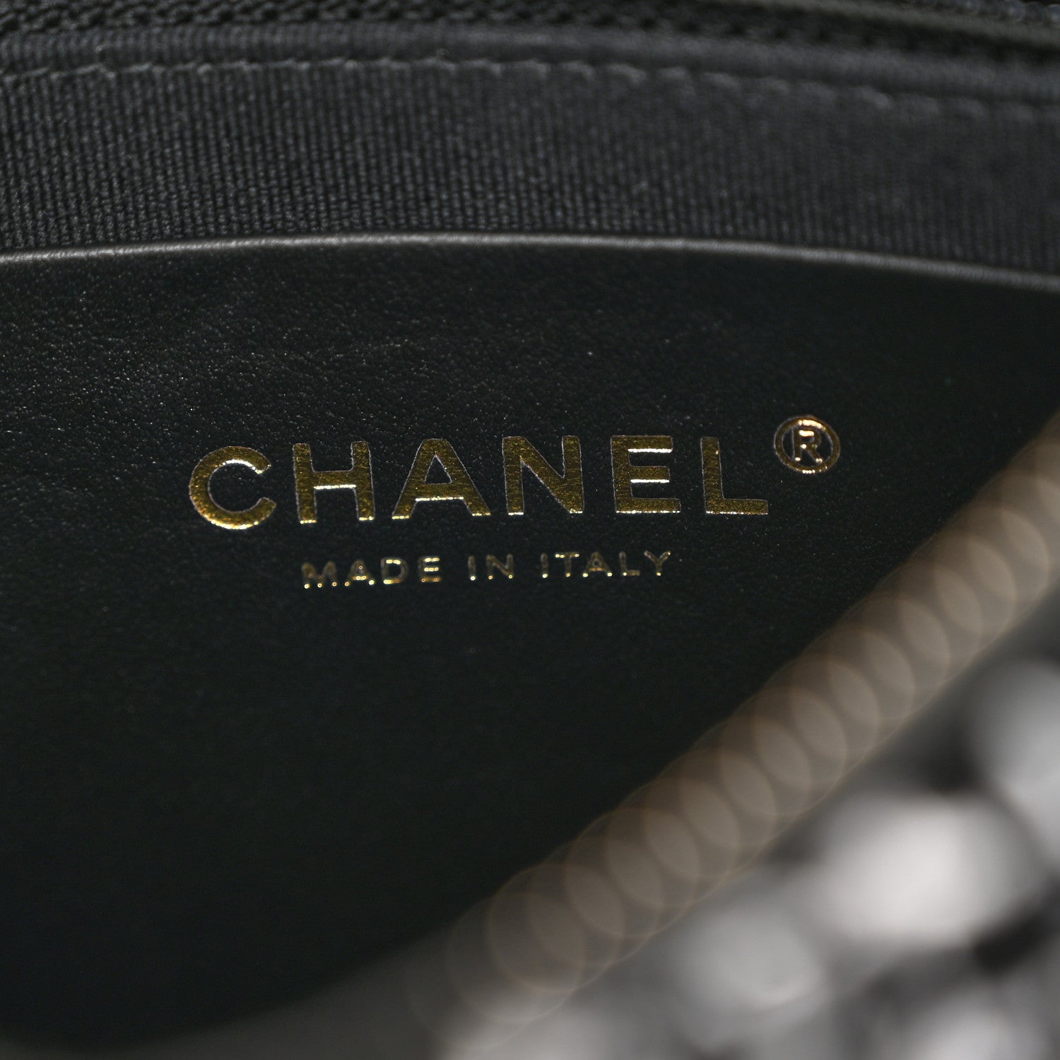 Chanel Tweed Sequin Quilted Trendy Chain Around Hobo Black White 6 of 11