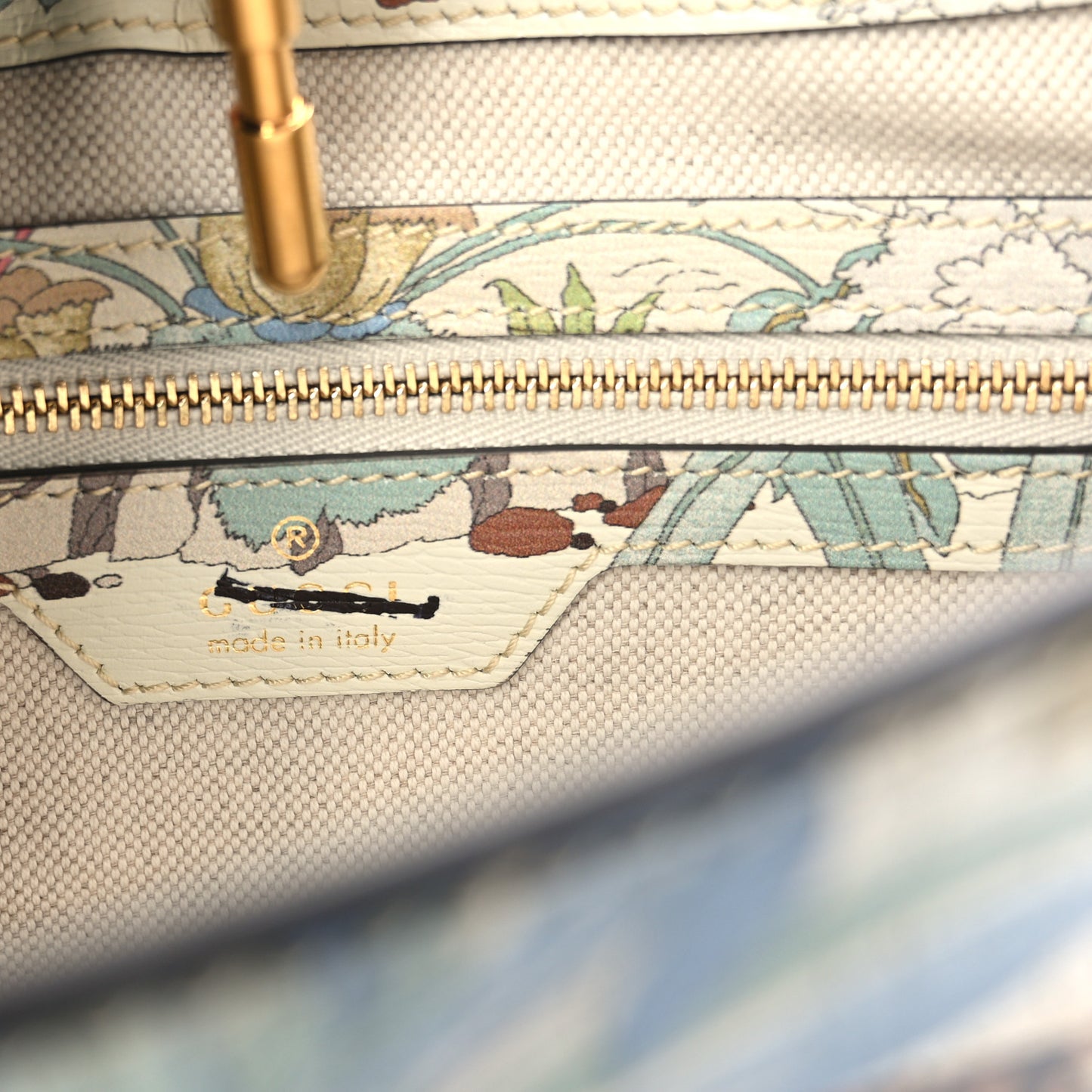 New Shangai Calfskin Tiger Savanah Small Jackie 1961 Hobo Chalky White Multicolor
