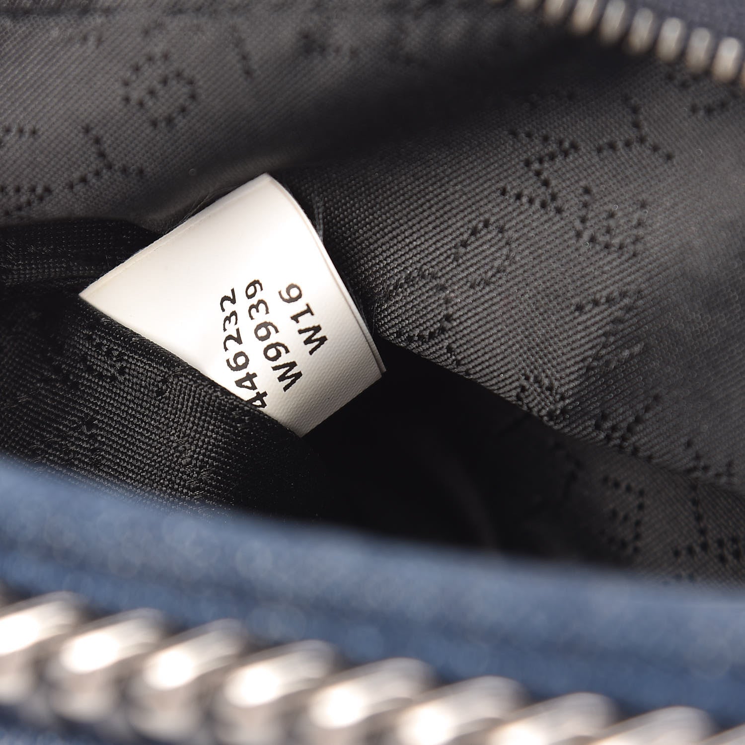 Stella McCartney Denim Love Falabella Crossbody Camera Bag Blue 9 of 10