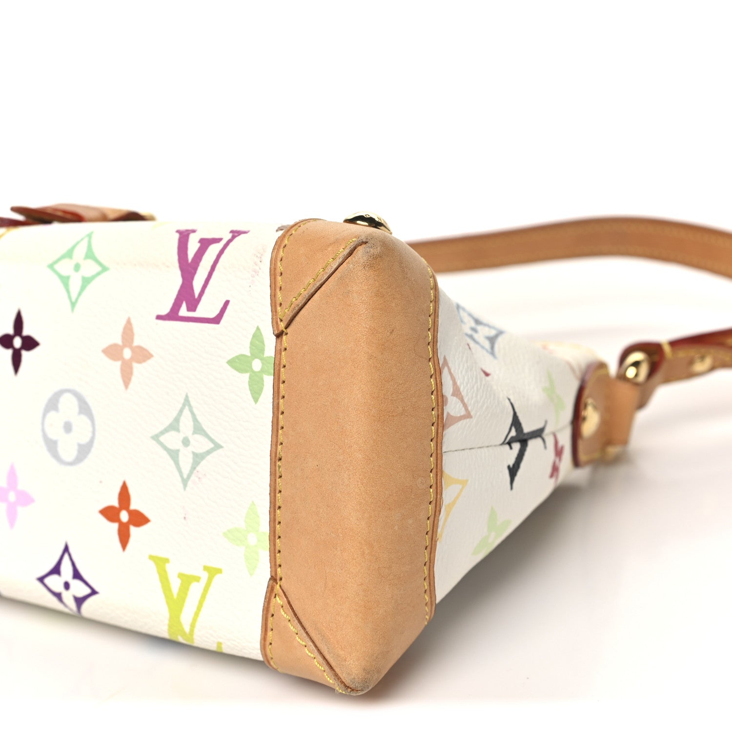 Louis Vuitton Monogram Multicolor Eliza White 9 of 9