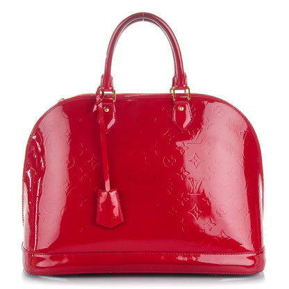 Louis Vuitton Vernis Alma GM Pomme D'Amour 1 of 10