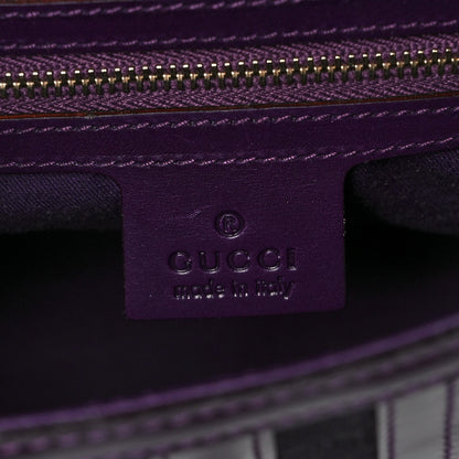 Gucci Patent Horsebit Treasure Flap Purple 5 of 10