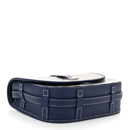 Goyard Goyardine Belvedere II MM Messenger Bag Navy 4 of 9