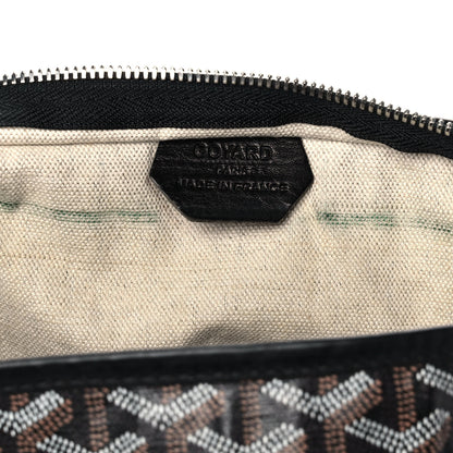Goyard Goyardine Fidji Zip Hobo Black 12 of 17