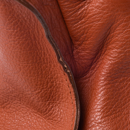 Chloe Calfskin Medium Marcie Satchel Red Bush 13 of 13
