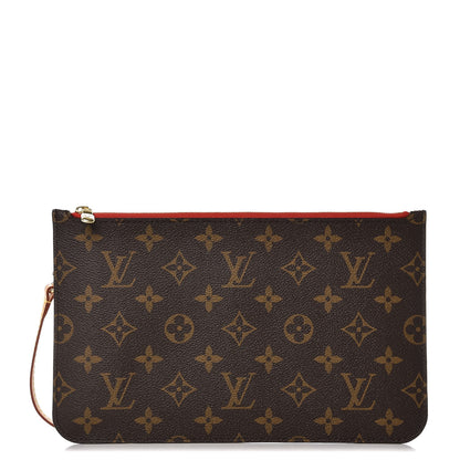 Louis Vuitton Monogram Neverfull MM GM Pochette Cherry 1 of 7
