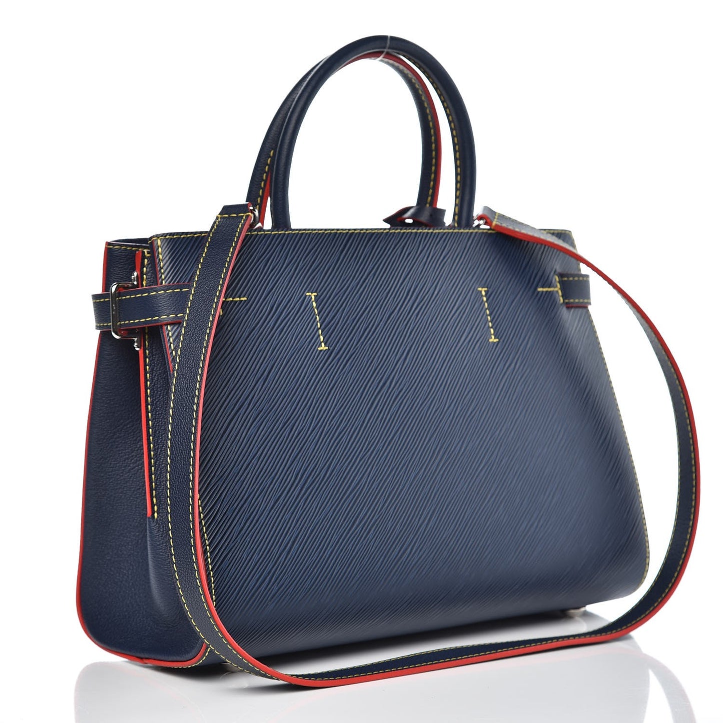Epi Twist Tote Indigo