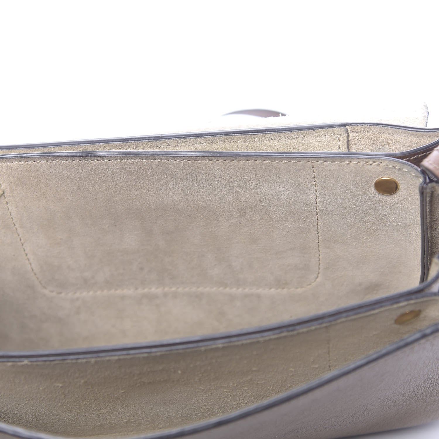 Chloe Goatskin Small Faye Shoulder Bag Woody Khaki 6 of 22