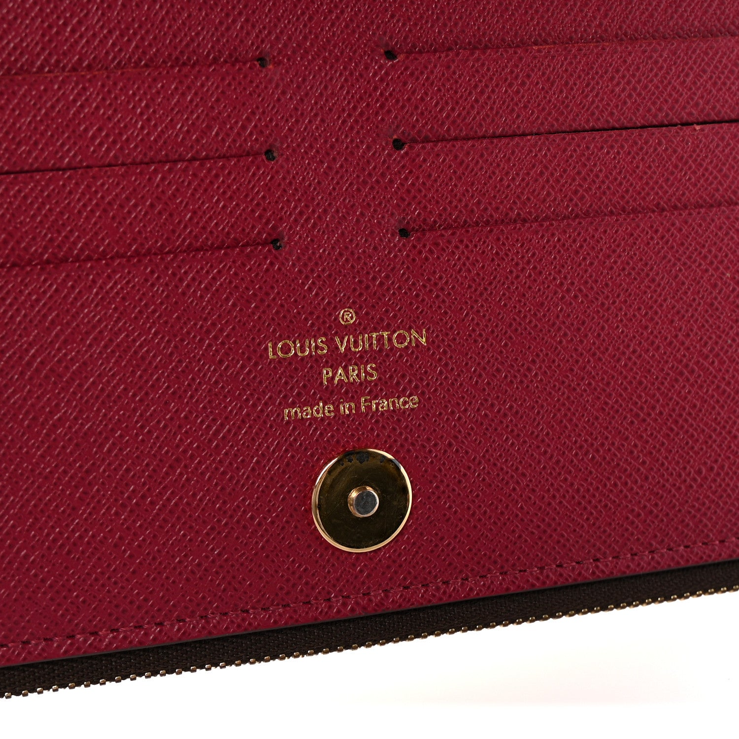 Louis Vuitton Monogram Adele Wallet Fuchsia 6 of 6