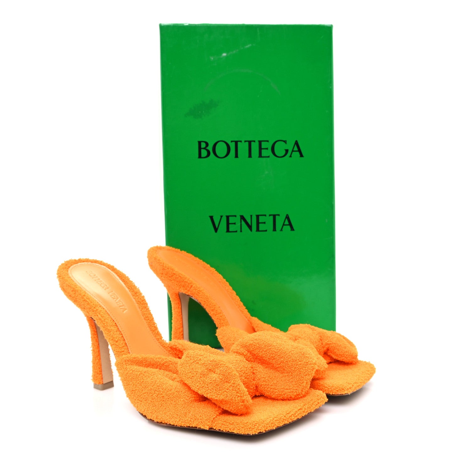 Bottega Veneta Stretch Sandal Easy Towel Sandal 38 Tangerine 9 of 9