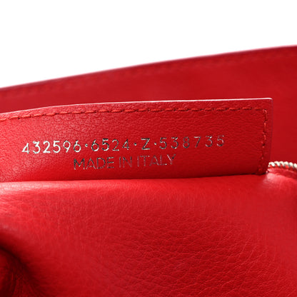 Balenciaga Veau Papier B4 Zip Around Tote Rouge Tango 7 of 11