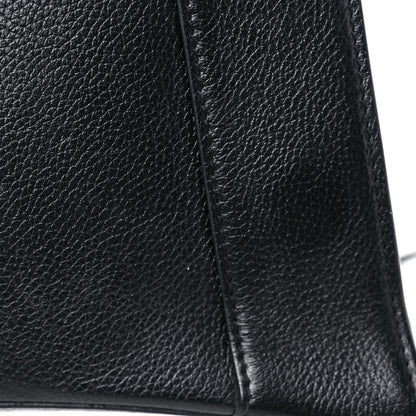 Balenciaga Grained Calfskin Small Hourglass Top Handle Bag Black 15 of 19