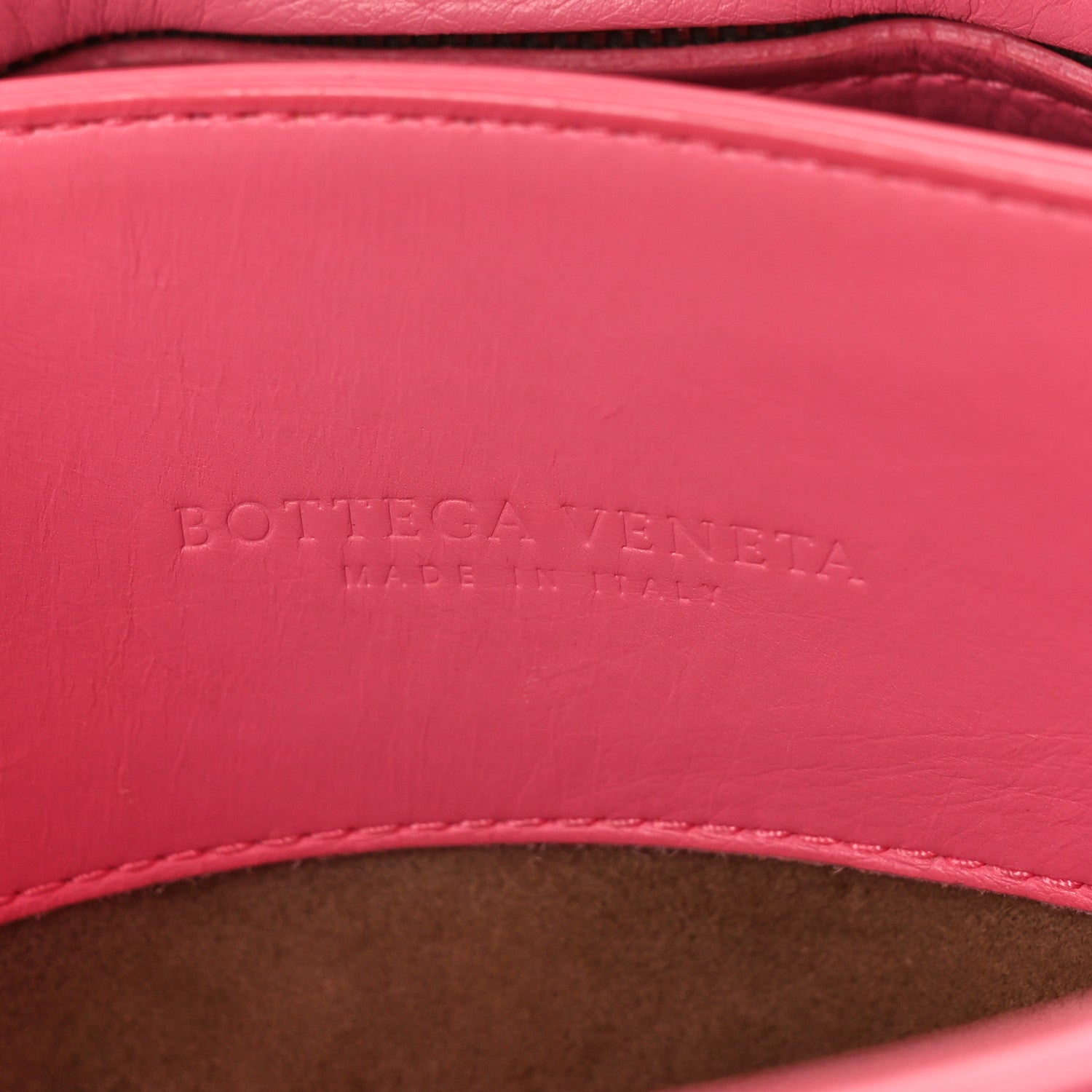 Bottega Veneta Calfskin Intrecciato Mini Roma Pink 7 of 12