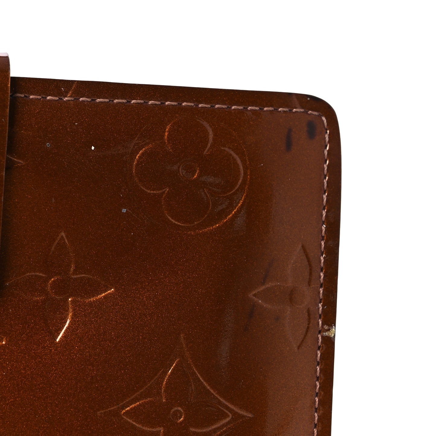 Vernis French Purse Wallet Bronze