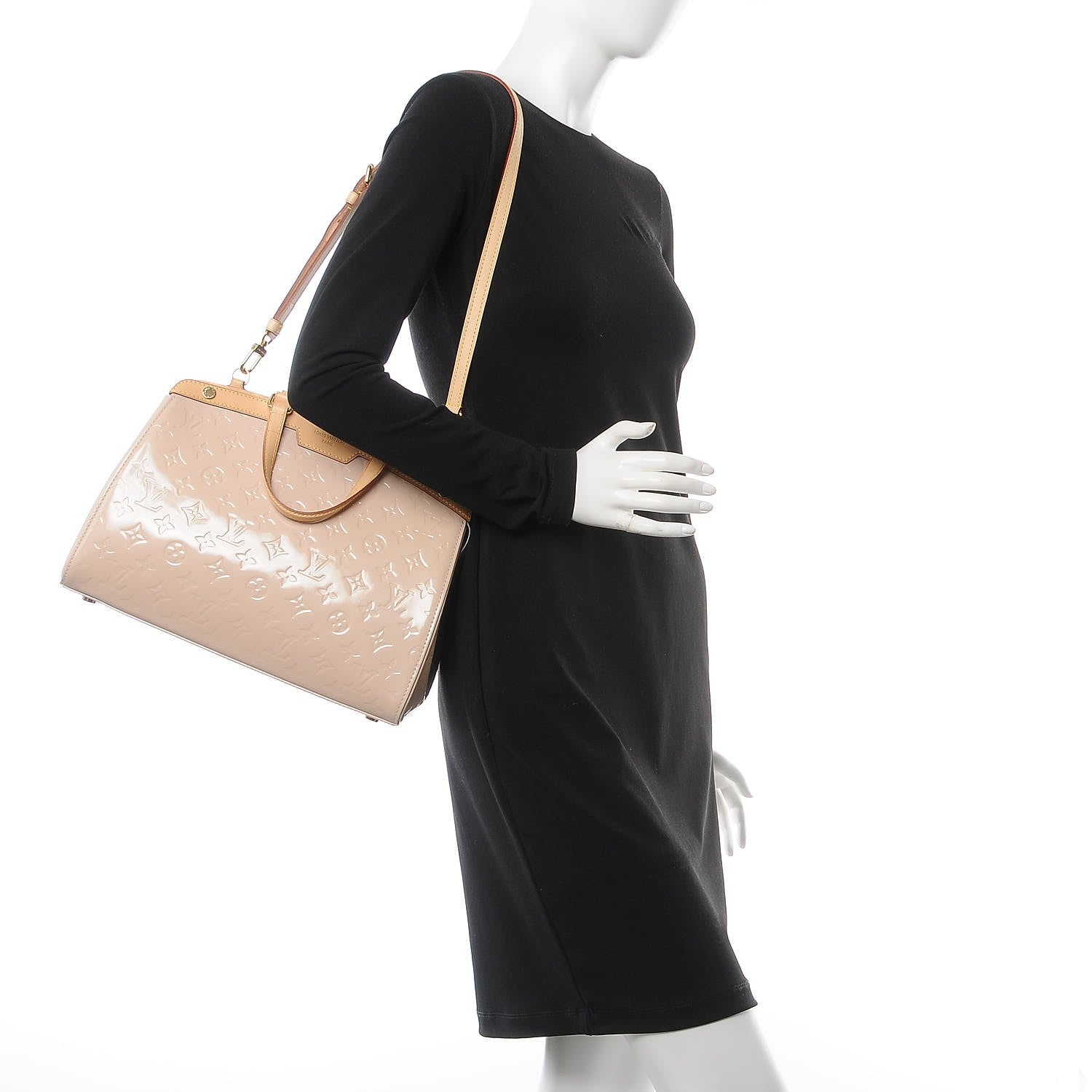 Louis Vuitton Vernis Brea MM Rose Angelique 4 of 18