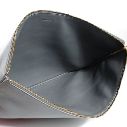 Celine Lambskin Bi-Color Computer Case Glacier Red 5 of 9