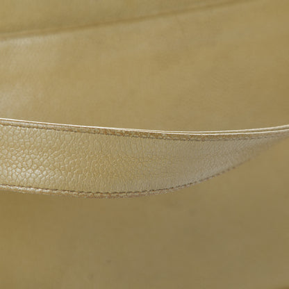 Chanel Caviar Shoulder Bag Beige 21 of 25
