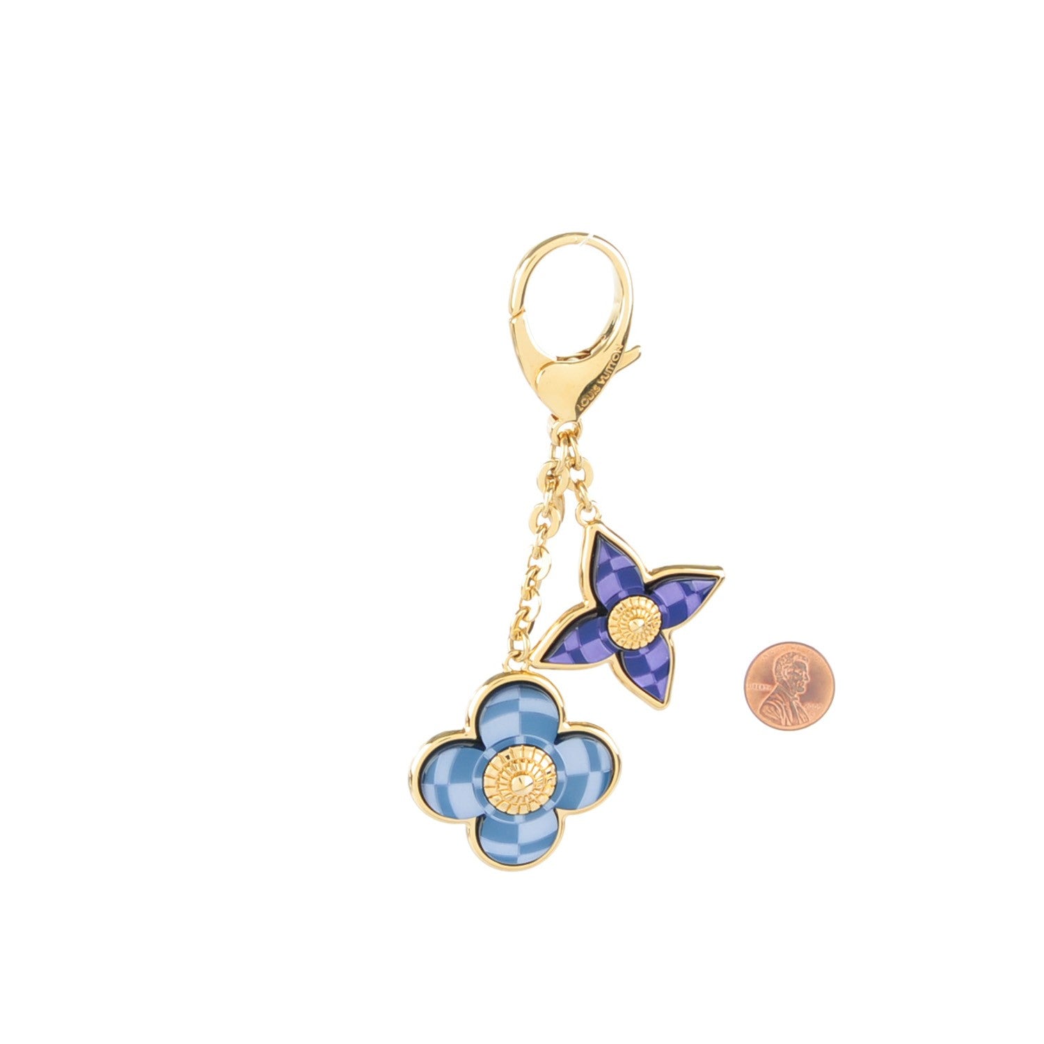 Louis Vuitton Mosaique Bag Charm Blue 2 of 4