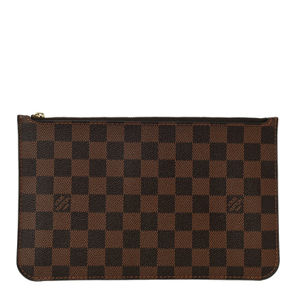 Louis Vuitton Damier Ebene Neverfull MM GM Pochette 1 of 10