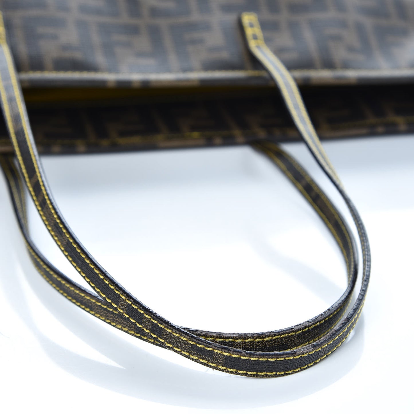 Zucca Spalmati Medium Roll Tote Tobacco Giallo