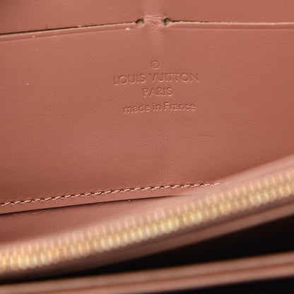 Louis Vuitton Vernis Zippy Wallet Rose Velours 5 of 16