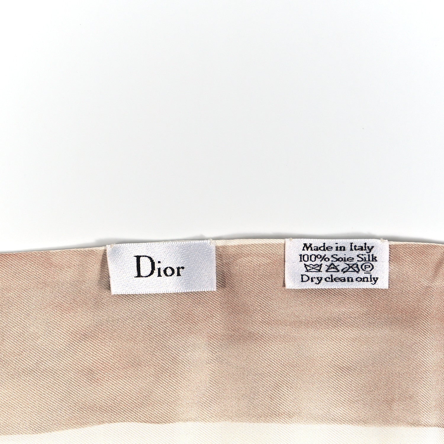 Christian Dior Silk Mitzah ABCDIOR "M" Scarf Pink 3 of 3
