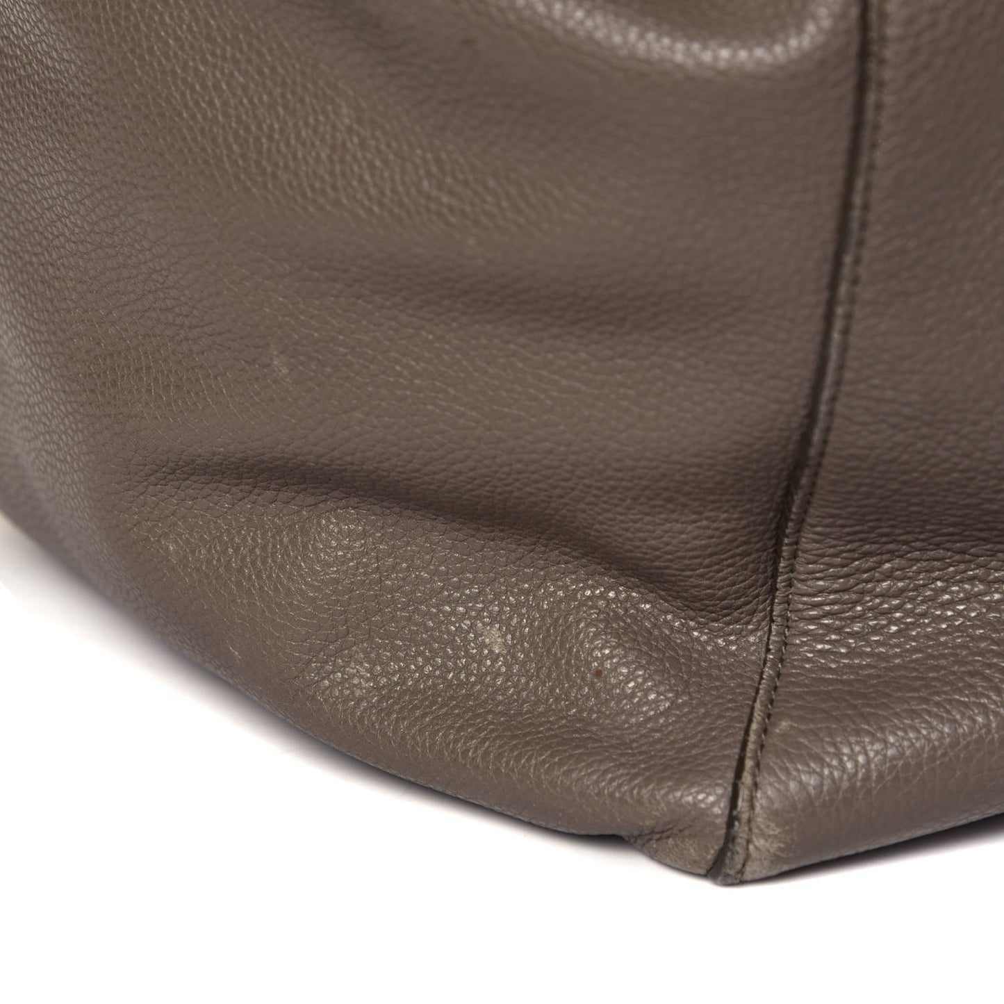 Soft Grained Calfskin Medium Belt Cabas Phantom Souris