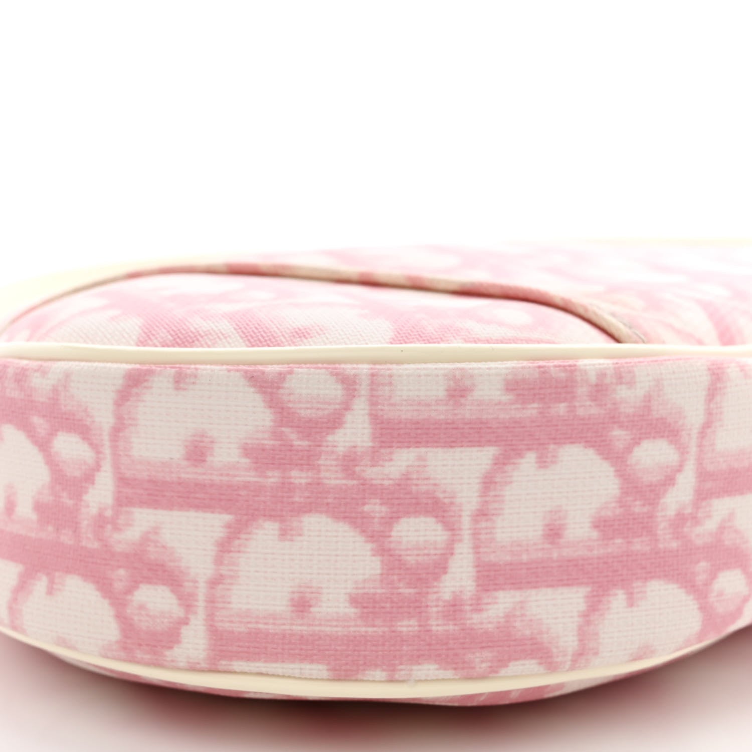 Christian Dior Monogram Mini Saddle Pochette Pink 8 of 11