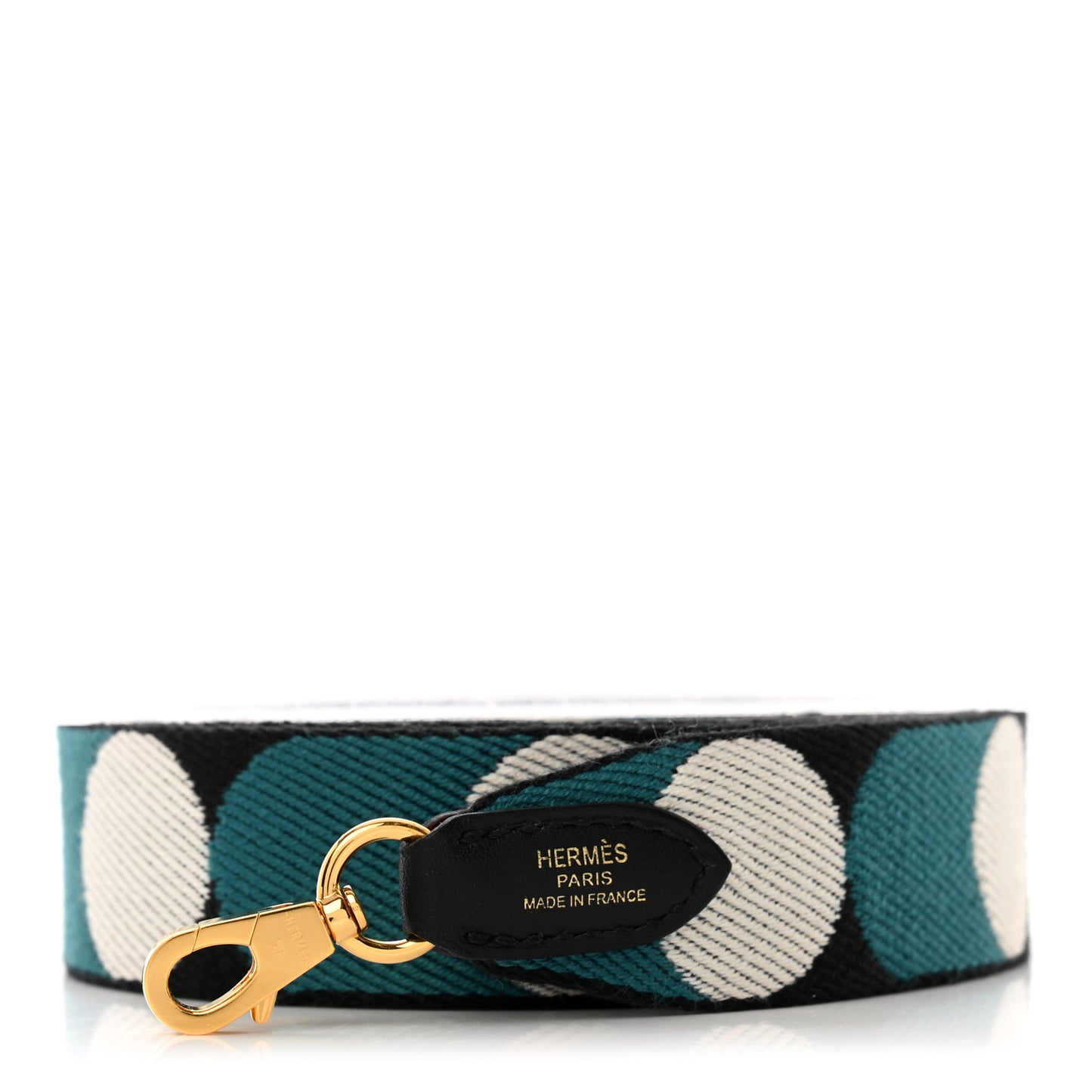 Toile Swift 25mm Sangle Flipperball Shoulder Strap Black Vert Bosphore