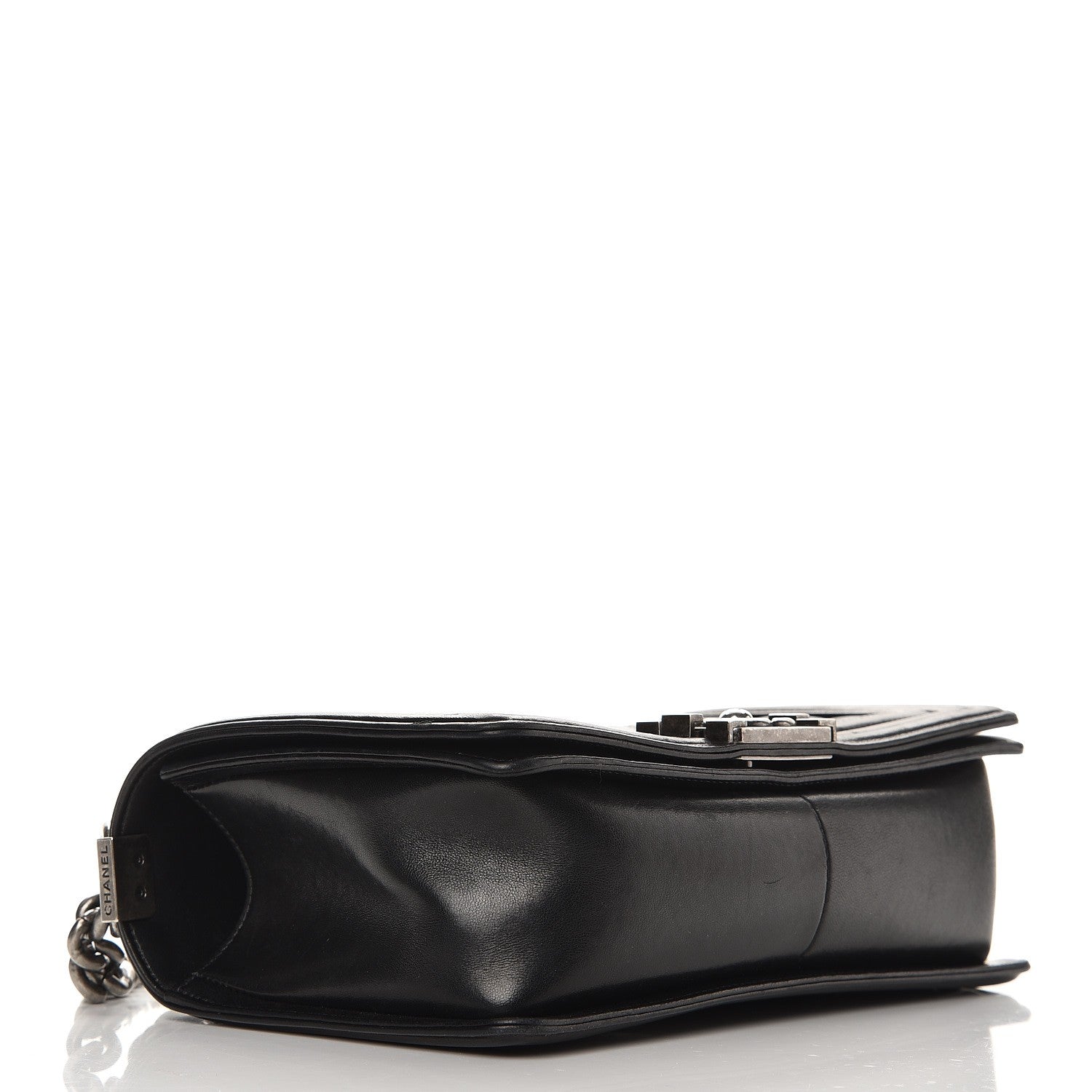 Chanel Lambskin Quilted Medium Boy Flap Black 5 of 11