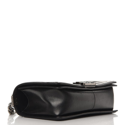 Chanel Lambskin Quilted Medium Boy Flap Black 5 of 11
