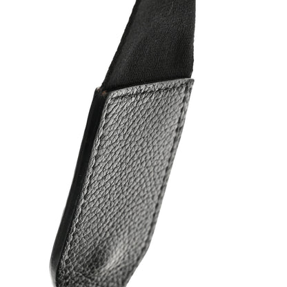 Burberry Grainy Calfskin Vintage Check Note Crossbody Bag Black 14 of 15