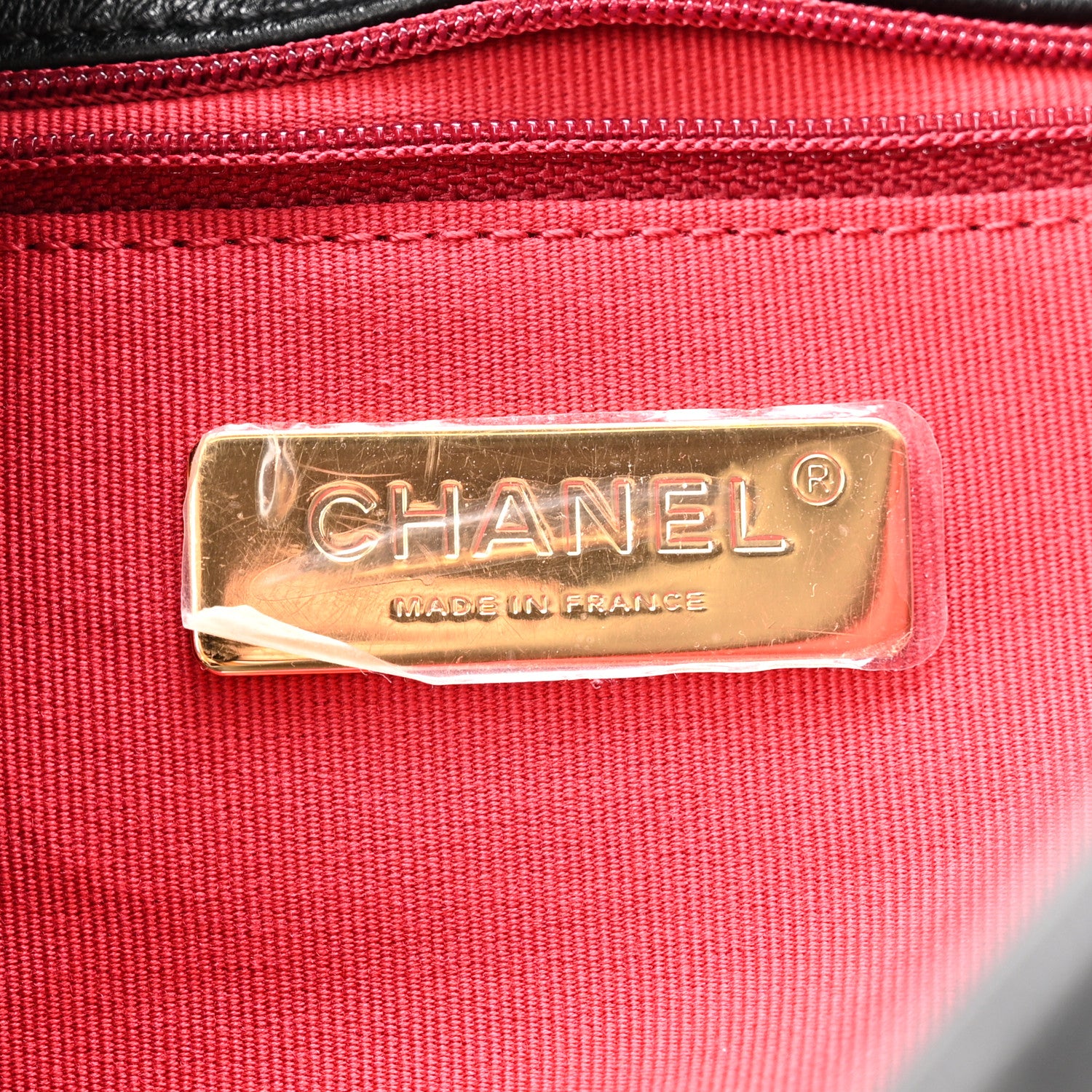 Chanel Lambskin Quilted Large Chanel 19 Flap Black 6 of 11