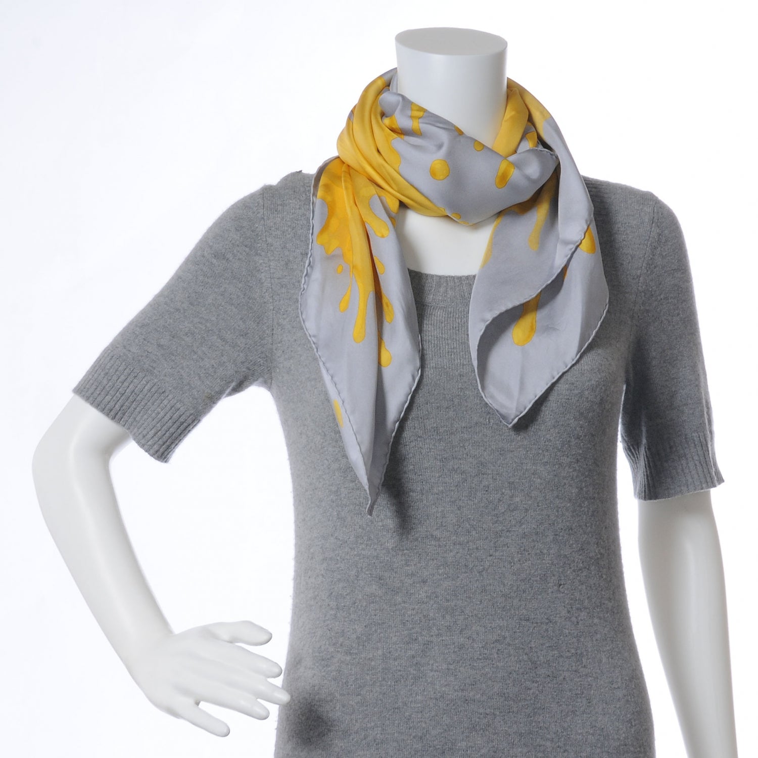 Hermes Silk Peinture Fraiche 90 4 of 7