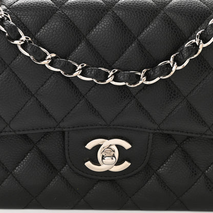 Chanel Caviar Quilted Small Double Flap Black 7 of 9